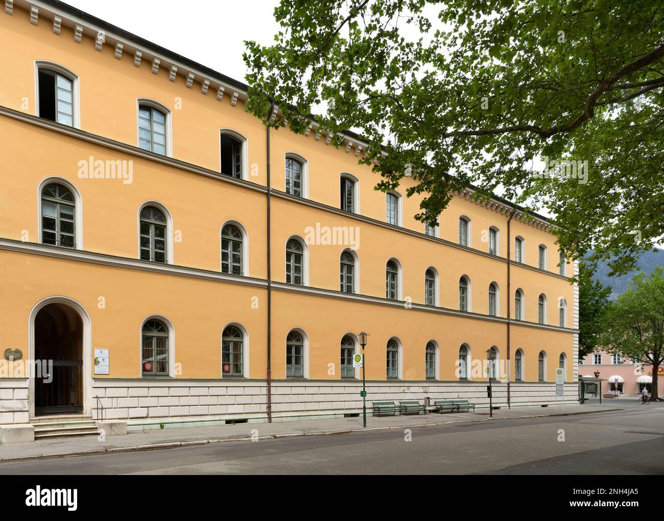 Beamtenstock, edificio amministrativo delle saline del Reichenhall, Bad Reichenhall, alta Baviera, Baviera, Germania Foto Stock