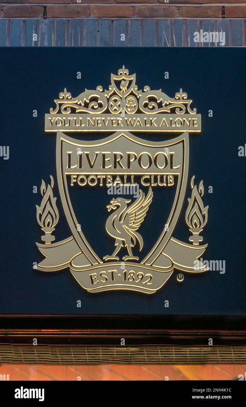 Il Liverpool Football Club logo Foto Stock