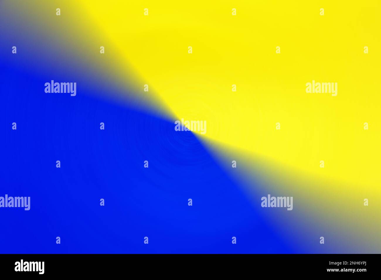Astratto geometrico a due colori, blu e giallo, coloratissime texture minime di backgroung. Mettere a fuoco la foto centrale Foto Stock