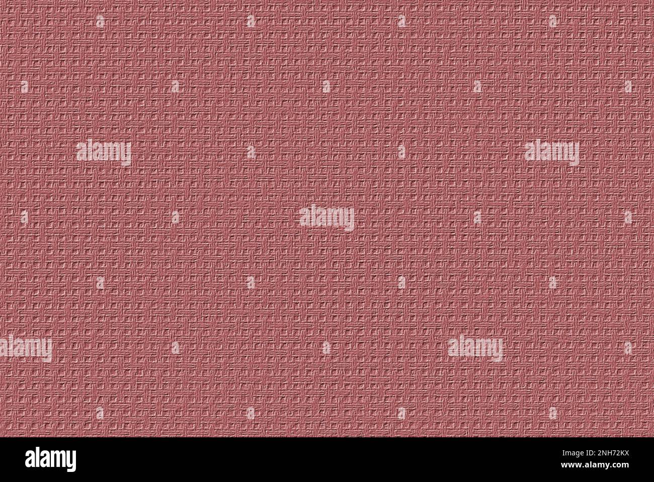 Immagine in rilievo digitale del tessuto aida rosso utilizzato per il punto a croce Foto Stock