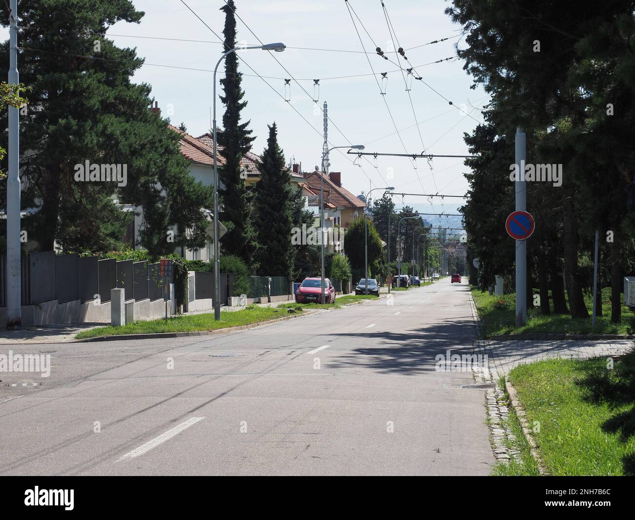BRNO, REPUBBLICA CECA - CIRCA SETTEMBRE 2022: Vista della città Foto Stock