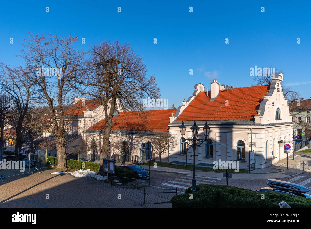 Wieliczka e gli edifici storici della città e la miniera di sale, Polonia Foto stock Alamy