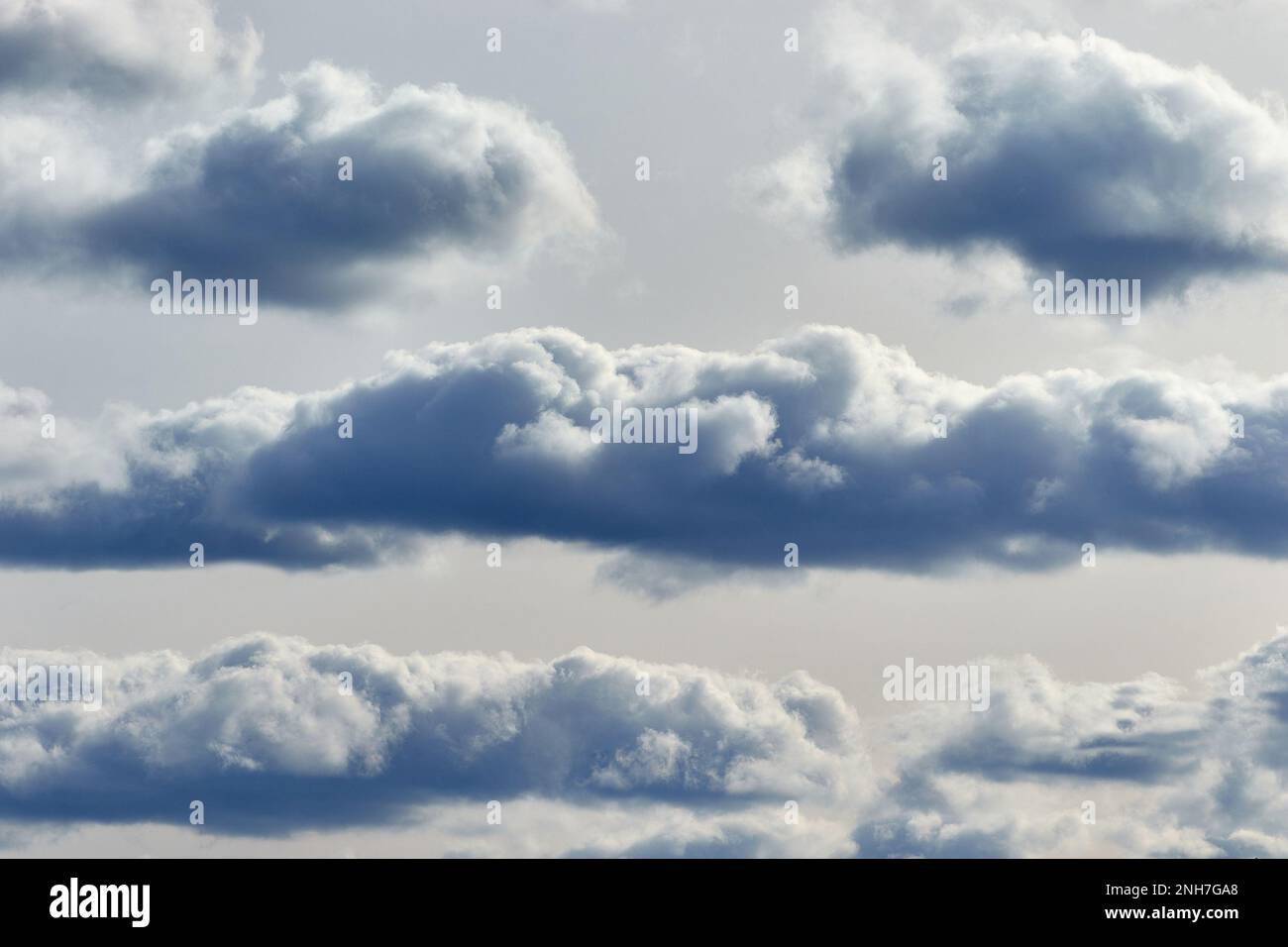 Immagini le nuvole naturali di fenomeno sul cielo Foto Stock