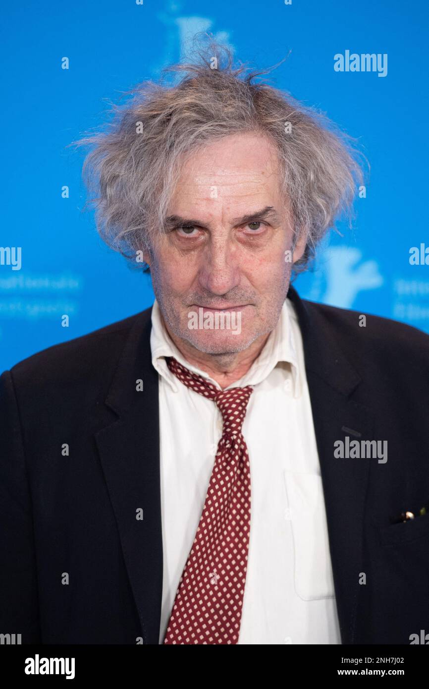 Philippe Garrel partecipa al le Grand Chariot Photocall nell'ambito del 73rd° Festival Internazionale del Cinema di Berlino (Berlinale), che si terrà il 20 febbraio 2023. Foto di Aurore Marechal/ABACAPRESS.COM Foto Stock