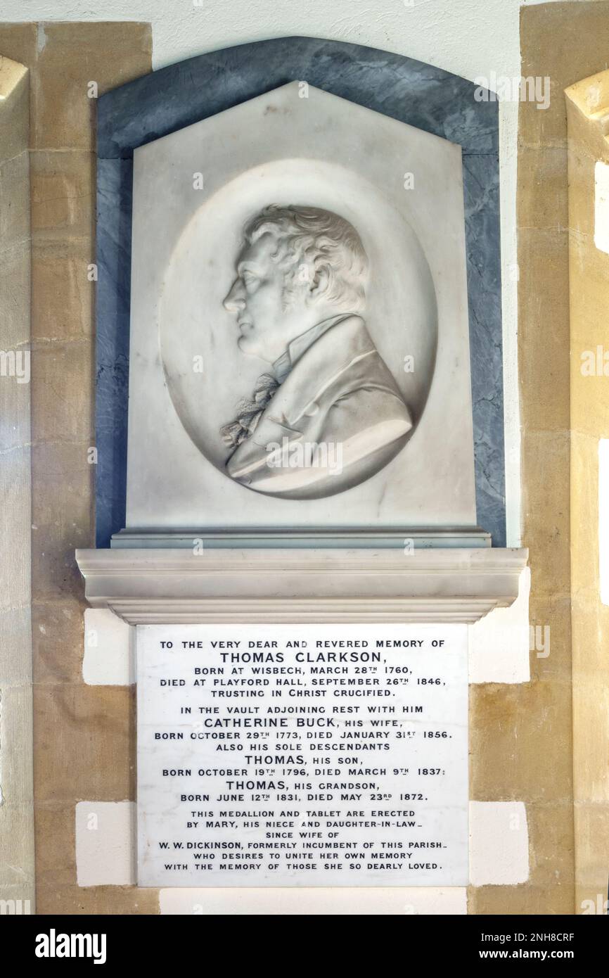 Chiesa di Santa Maria, Playford, Suffolk, Inghilterra Foto Stock