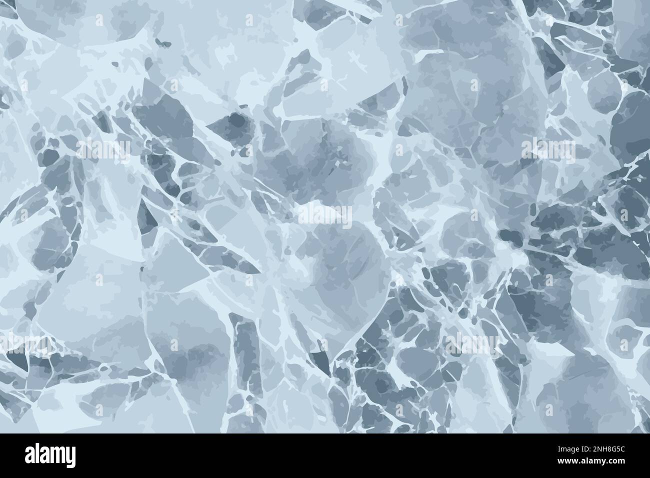 Marmo bianco e grigio. Sfondo di pietra bianca. Struttura in marmo astratta per il tuo design, cartolina, invito, tessuto, logo e altri. EPS10. Illustrazione Vettoriale