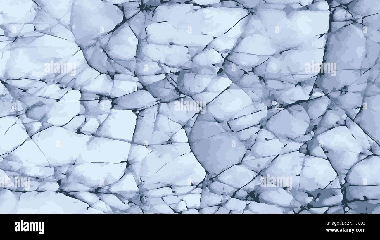 Marmo bianco e grigio. Sfondo di pietra bianca. Struttura in marmo astratta per il tuo design, cartolina, invito, tessuto, logo e altri. EPS10. Illustrazione Vettoriale