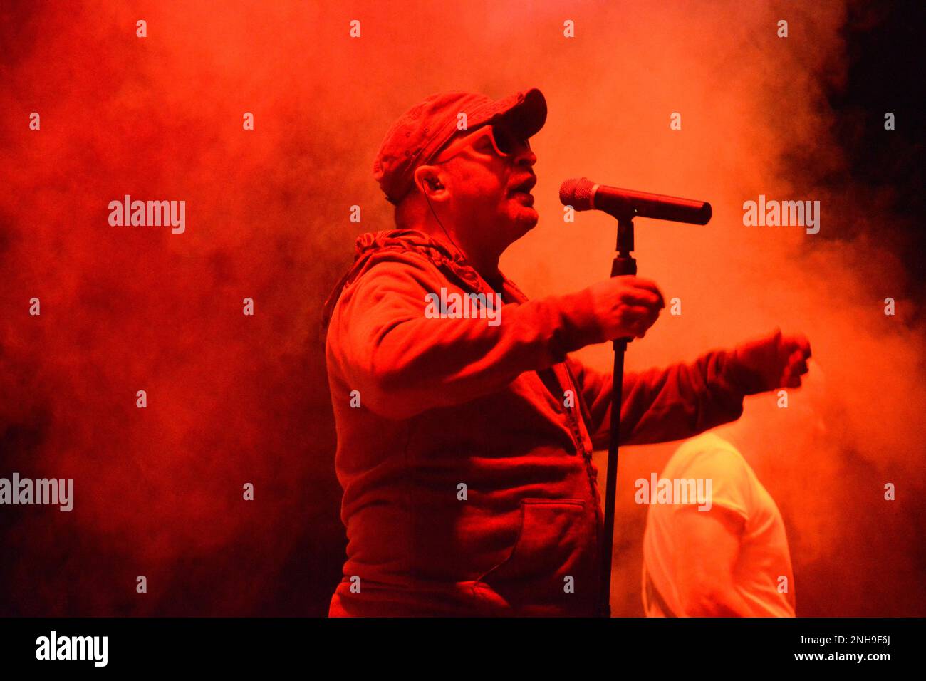 Look-alike Vasco Rossi Foto Stock