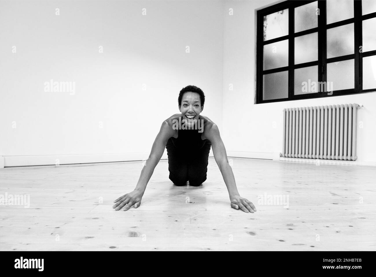 L'Italia, Milano, danza africana scuola, Brita Oling Foto Stock