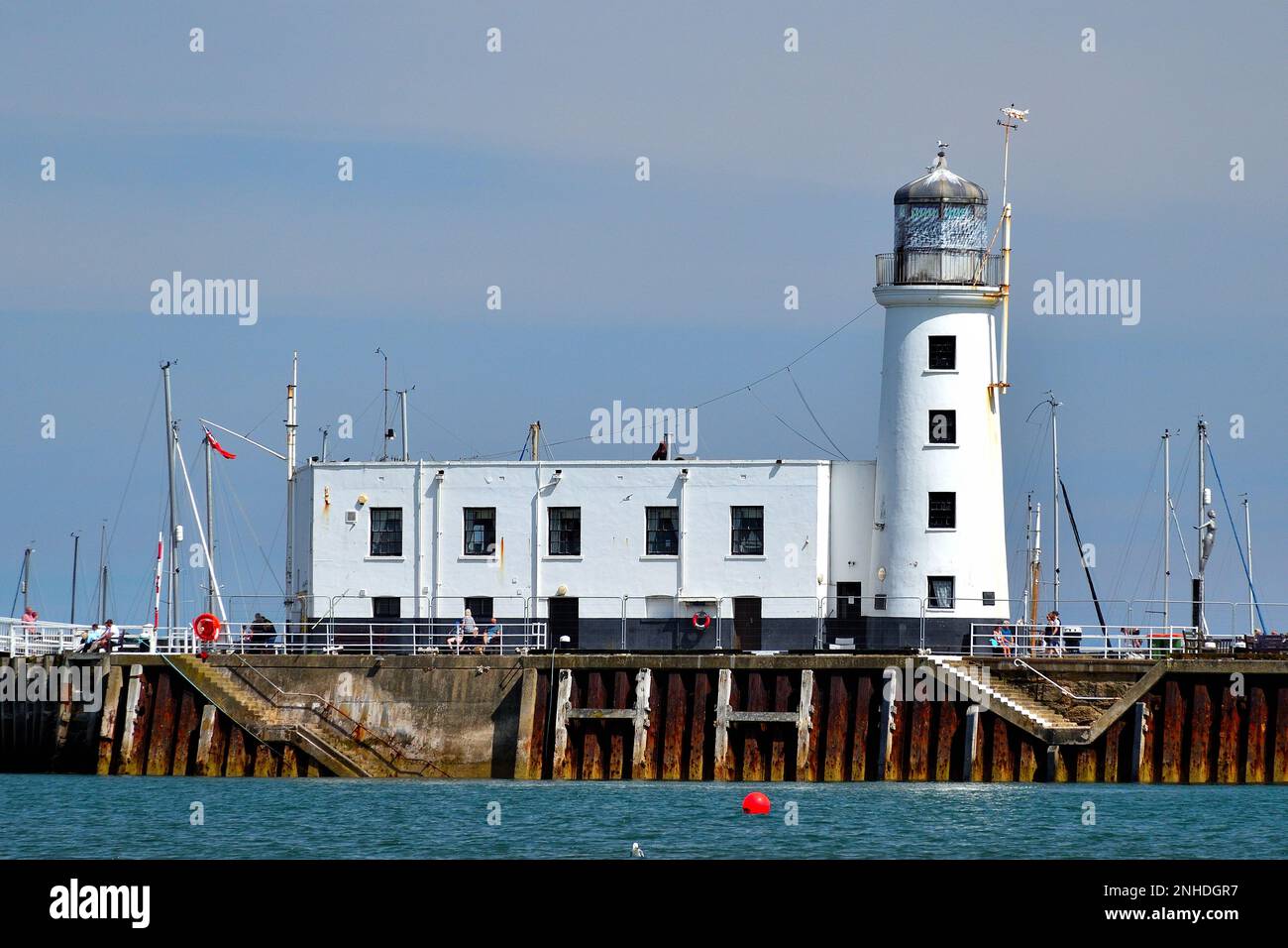 Giorno fuori a Scarborough Foto Stock