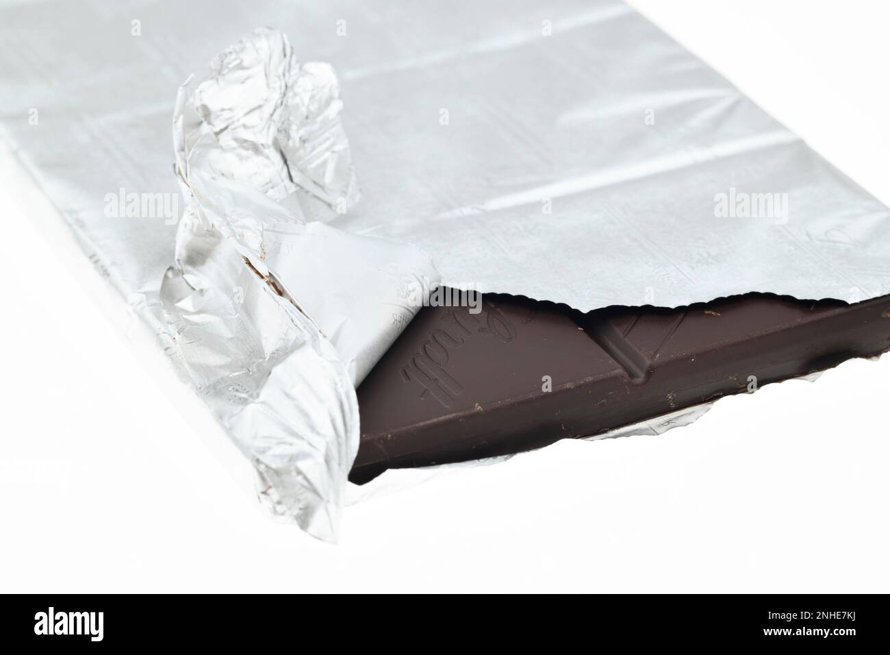 Bar al cioccolato Lindt Foto Stock