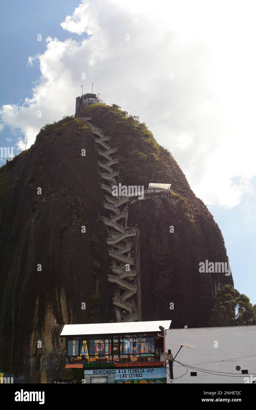 El Penol rock. Guatapé. Dipartimento di Antioquia. Colombia Foto Stock