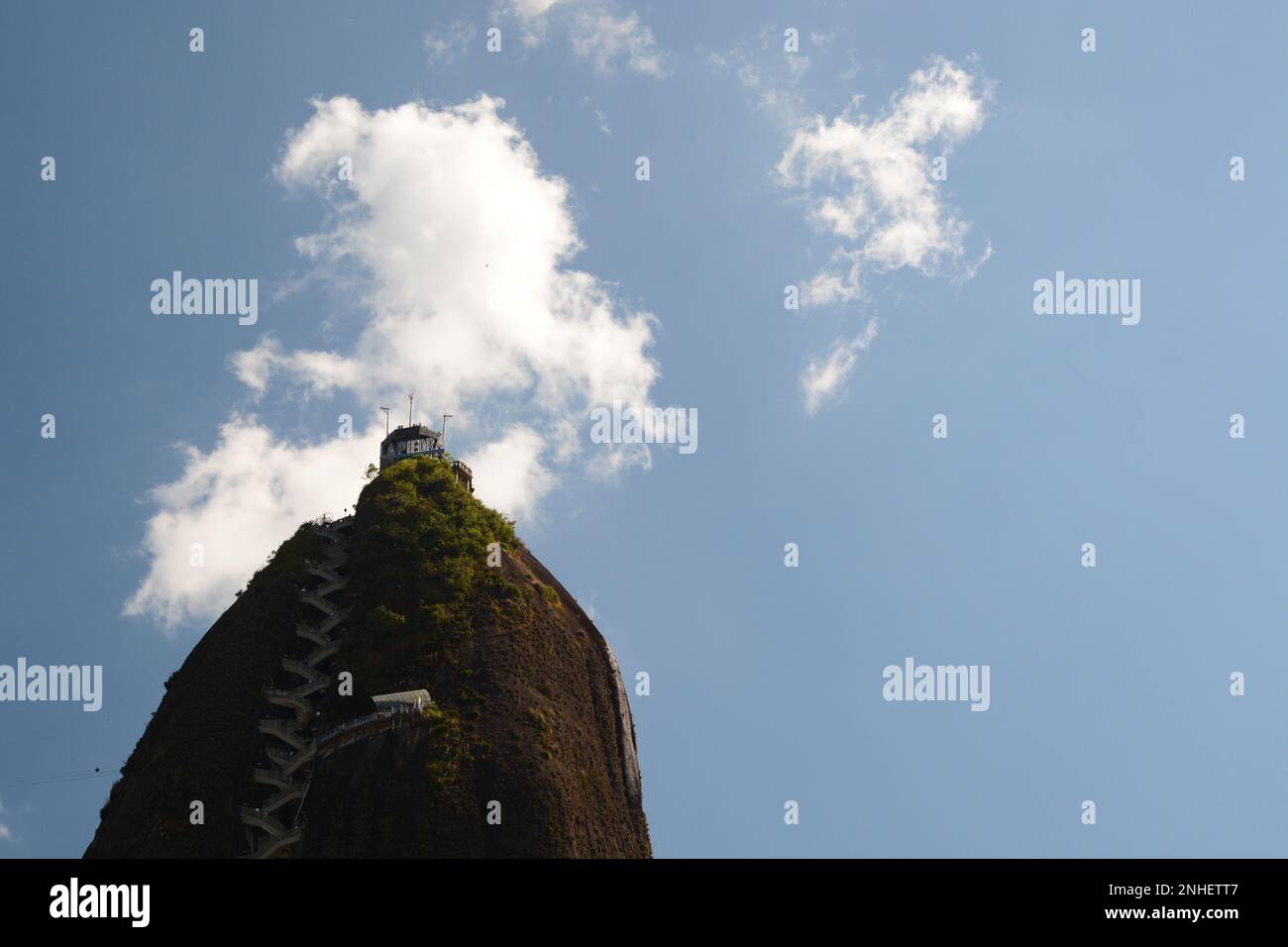 El Penol rock. Guatapé. Dipartimento di Antioquia. Colombia Foto Stock