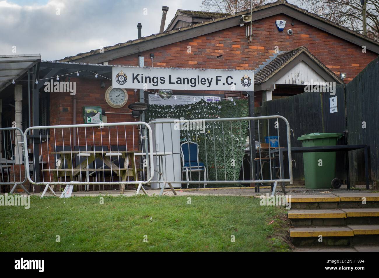 Kings Langley, Inghilterra 21 novembre 2021. Fa Women's Championship match tra Watford Women e Bristol City Women. Credito: Will Cheshire Foto Stock