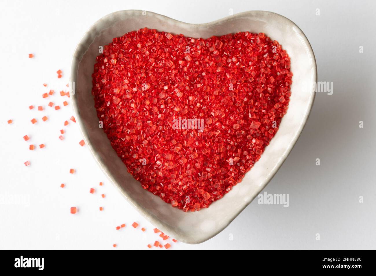 Sprinkles rosso Foto Stock
