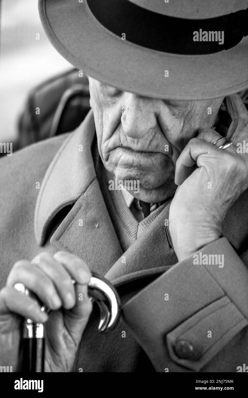 Uomini vecchi Foto Stock