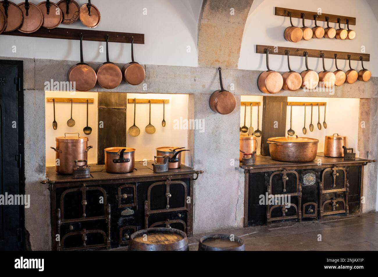Parco e Palazzo Nazionale di pena (Palacio de la pena), Sintra, Portogallo Foto Stock