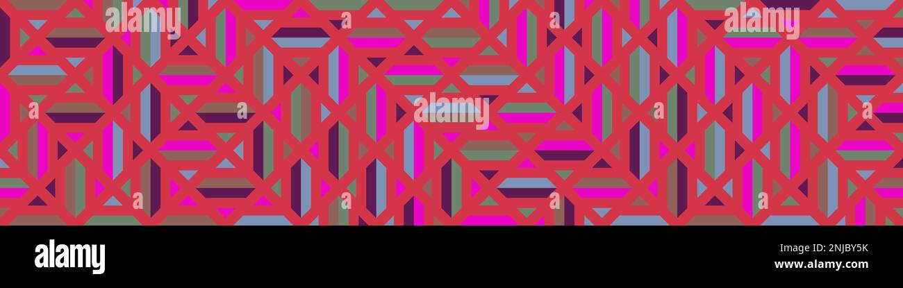 Tessere colorate rombo tessere illustrazione modello Illustrazione Vettoriale