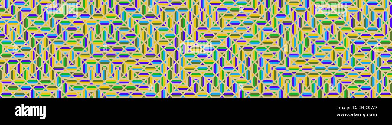 Tessere colorate rombo tessere illustrazione modello Illustrazione Vettoriale