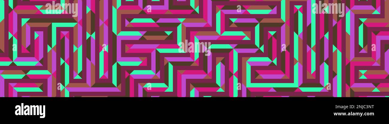 Tessere colorate rombo tessere illustrazione modello Illustrazione Vettoriale