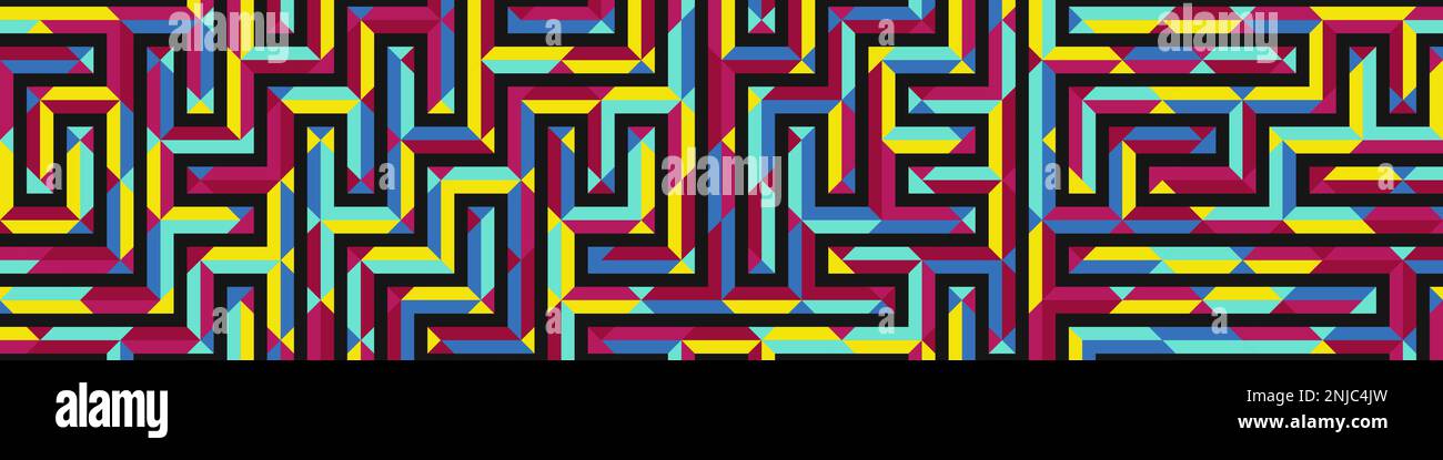 Tessere colorate rombo tessere illustrazione modello Illustrazione Vettoriale