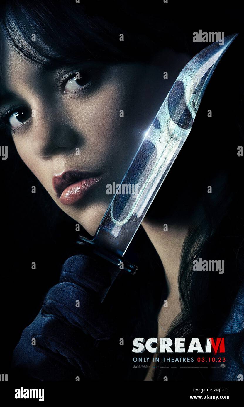SCREAM VI, (aka SCREAM 6), poster del personaggio, Jenna Ortega, 2023 ...