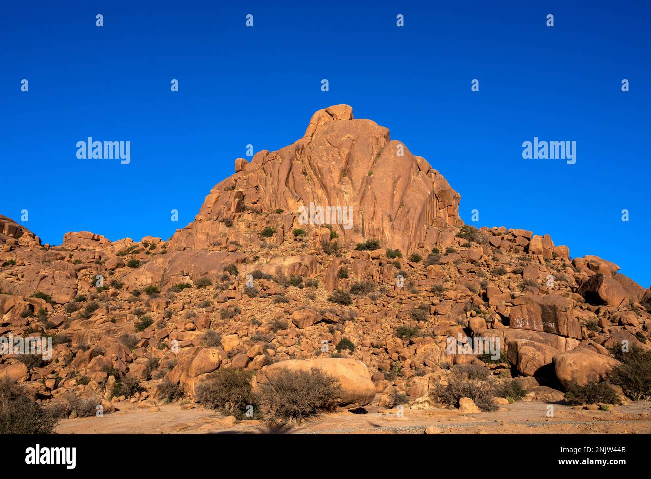 Afrika, Marokko, Provinz Tiznit, Tafraoute Foto Stock