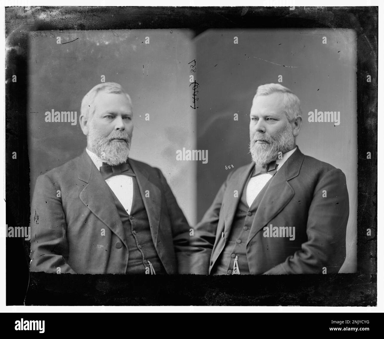 Cummings, on. Henry Johnson Brodhead dell'Iowa. Col. 39th Iowa Vol. Foto Stock