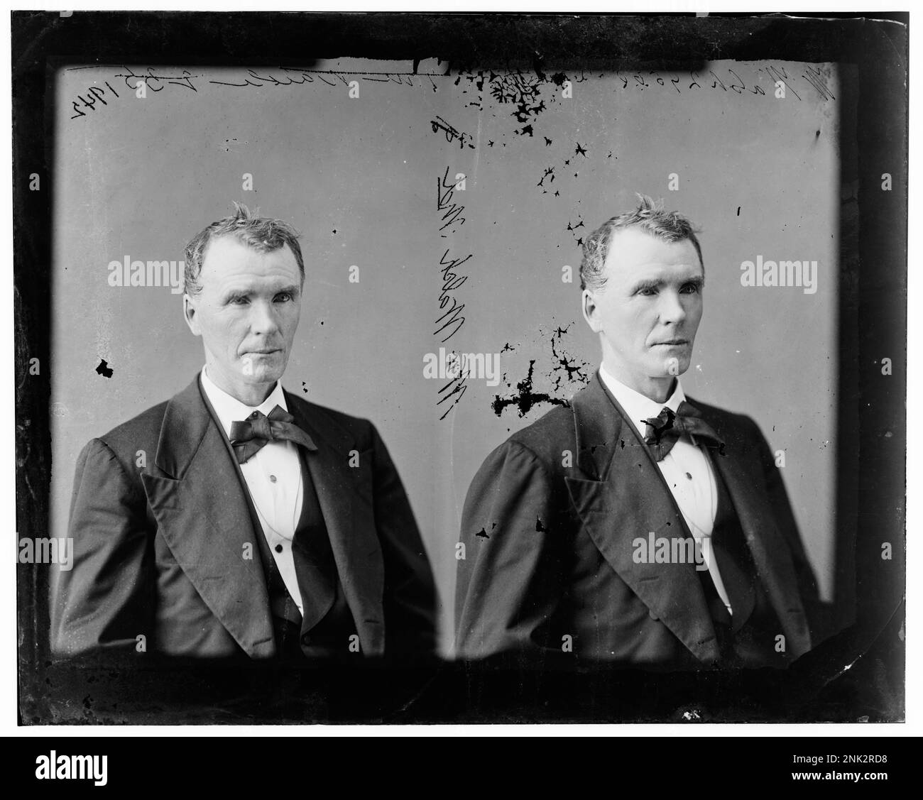 Walsh, on. Guglielmo di M. Presidential Elector on Democratic ticket of Breckinridge and Love 1860 Foto Stock