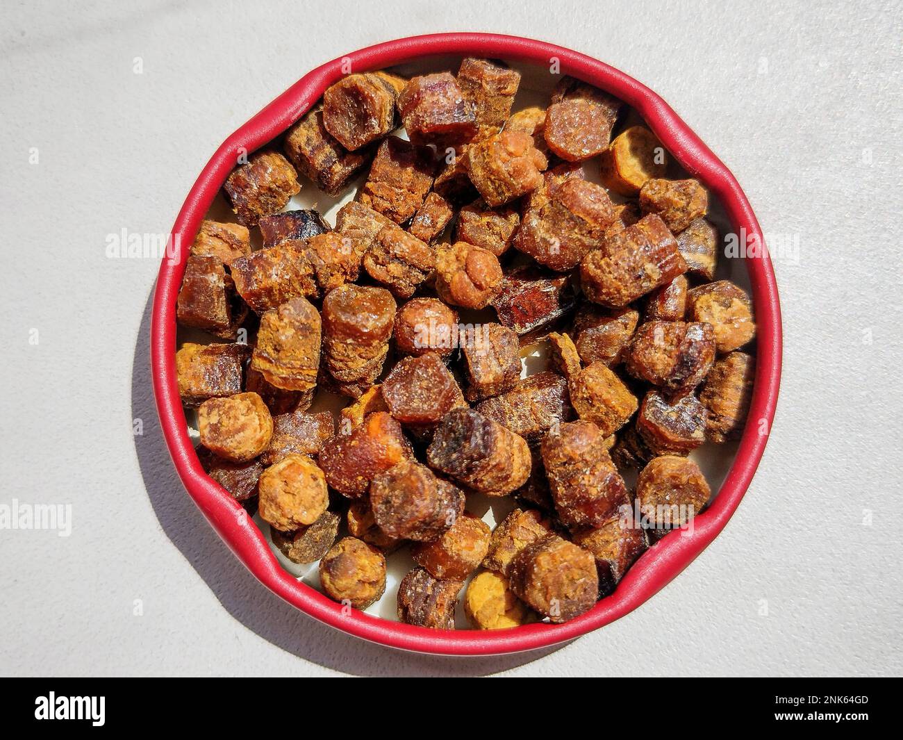 bee bread (pastura) - vista in primo piano Foto Stock