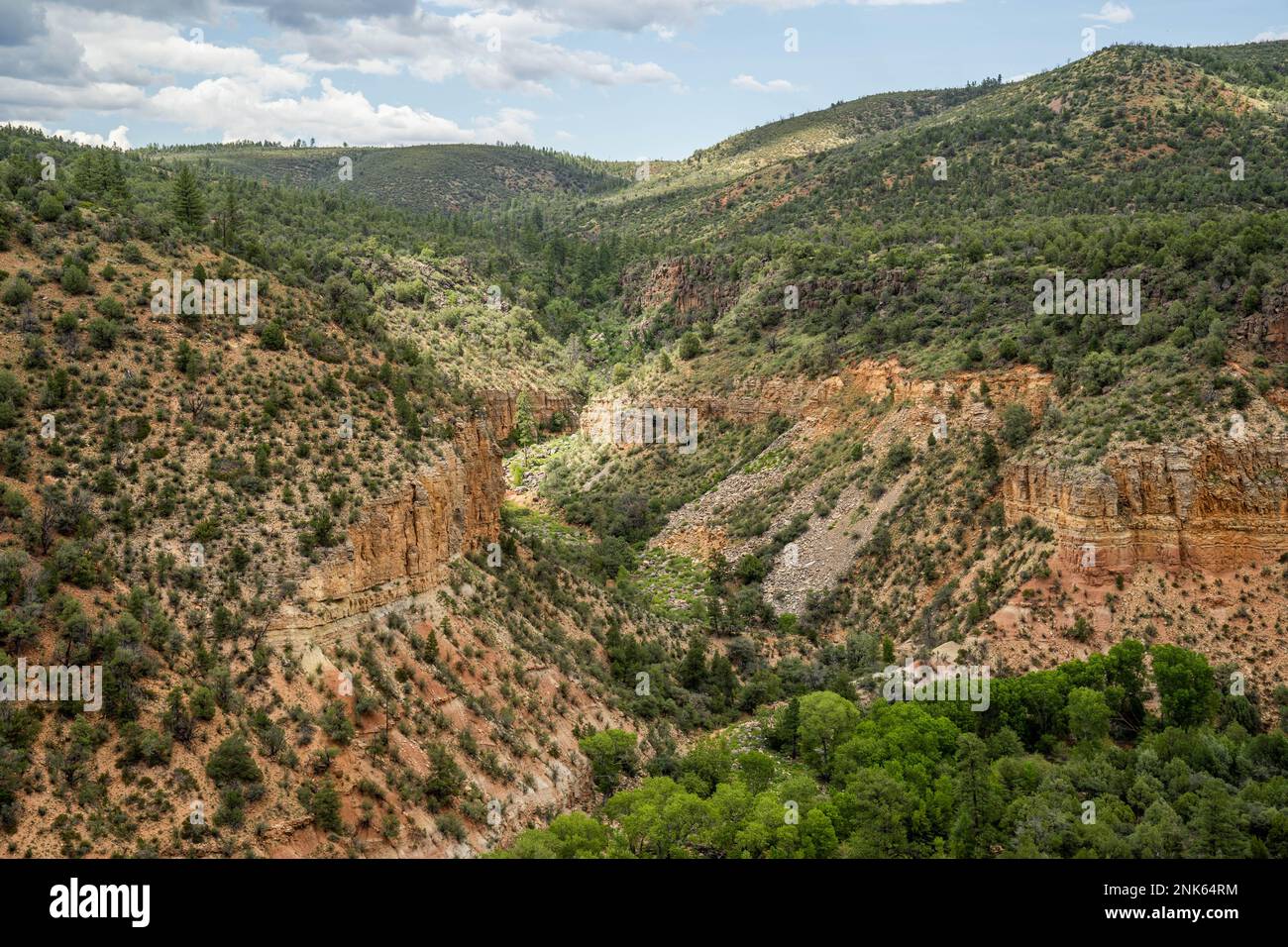 Salt River Canyon in Arizona, Stati Uniti Foto Stock