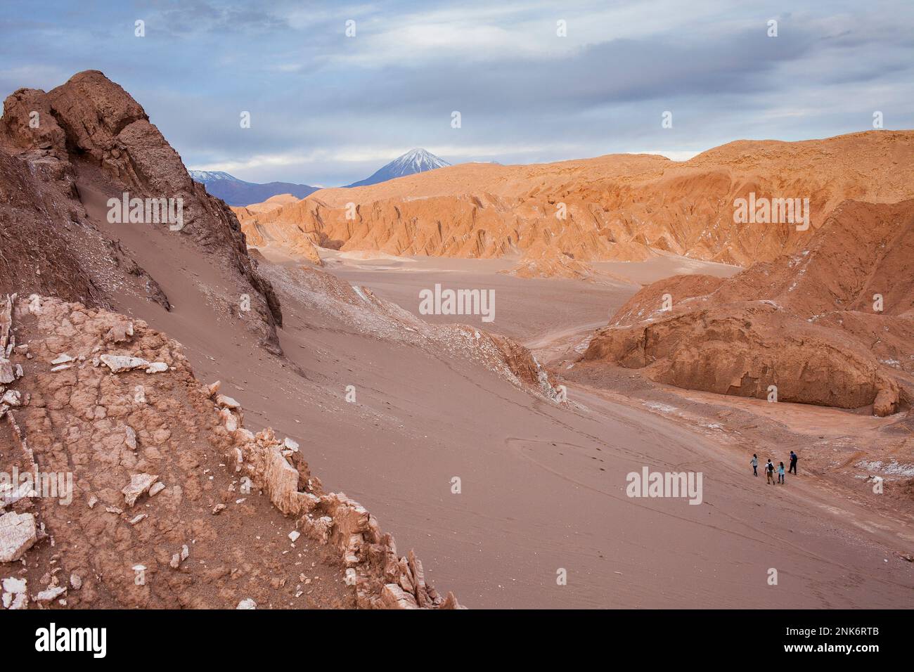 La Valle de la Muerte (Valle della Morte), il deserto di Atacama. Region de Antofagasta. Cile Foto Stock