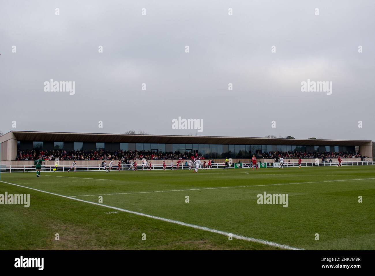 Bristol, Inghilterra 23 gennaio 2022. Fa Women's Championship match tra Bristol City Women e Charlton Athletic Women. Foto Stock