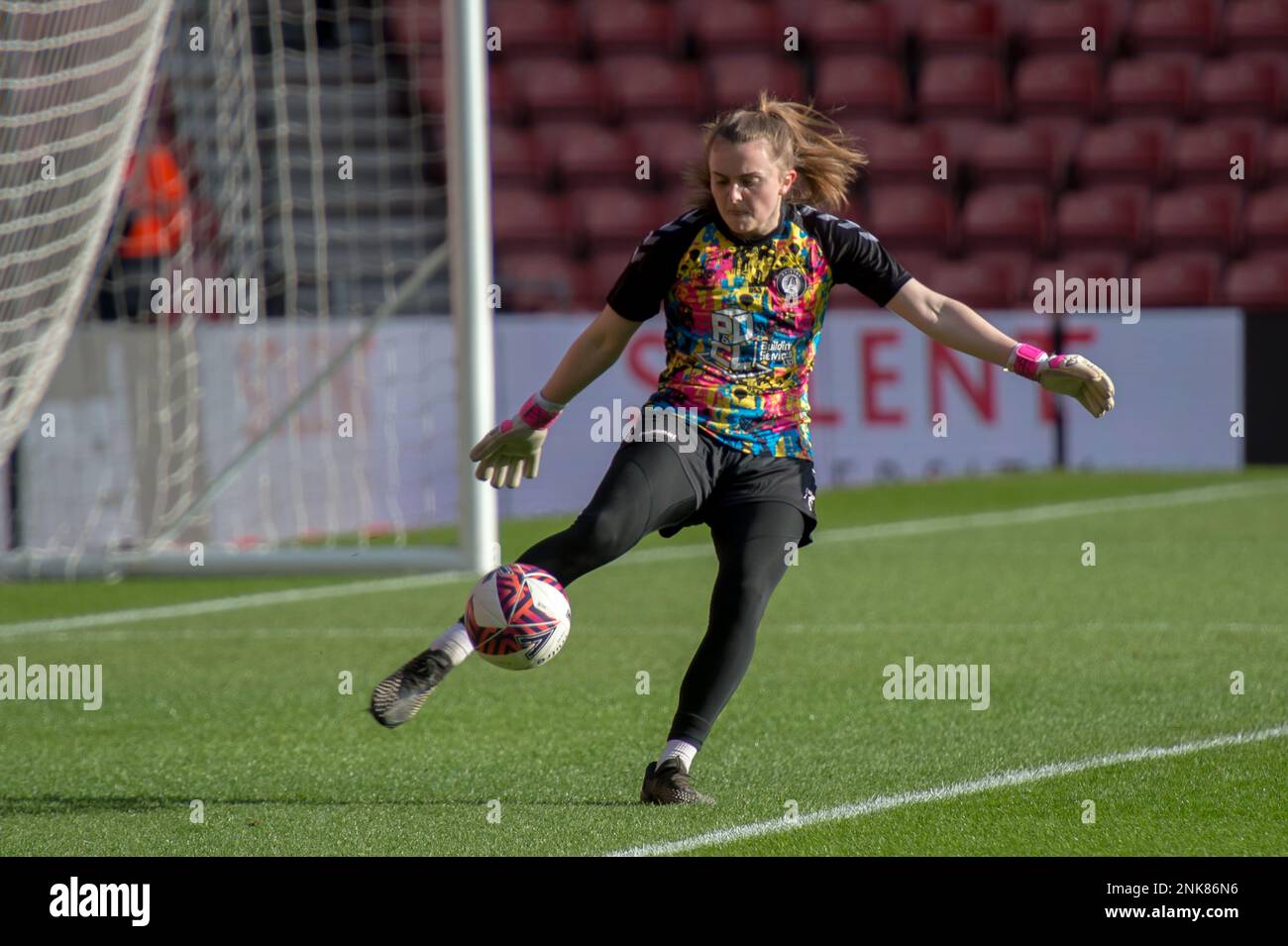 Southampton, Inghilterra 30 gennaio 2022. La Vitality Women's fa Cup Fourth Round match tra Southampton Women e Bristol City Women. Foto Stock