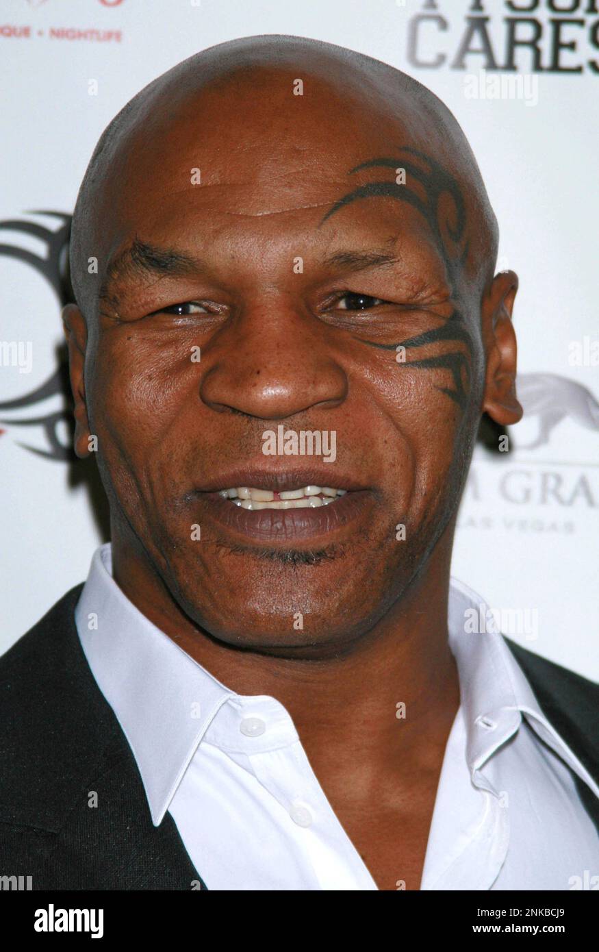 APRIL 21st 2022 Former heavyweight champion boxer Mike Tyson appears
