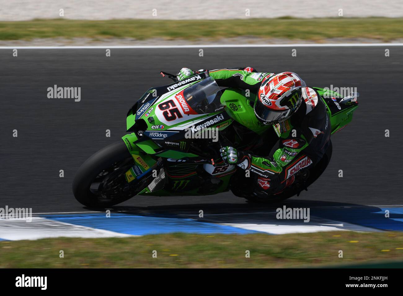 Melbourne, Australia. Venerdì 24 febbraio 2023. Jonathon Rea, World Superbike FP1 a Phillip Island. Credit: Karl Phillipson/Alamy Live News Foto Stock