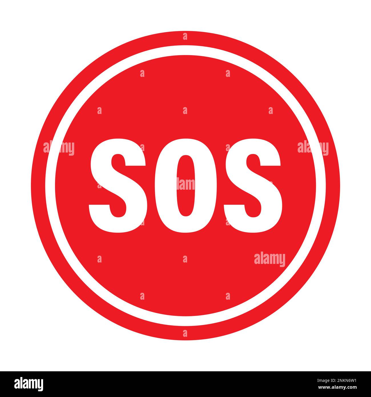SOS vettore icona segnale di emergenza per grafica, logo, sito Web, social media, app mobile, Illustrazione dell'interfaccia utente Illustrazione Vettoriale