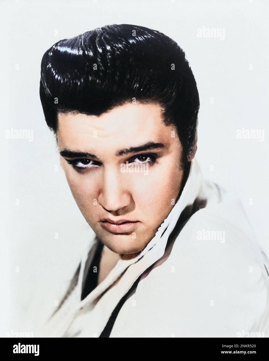 Elvis Presley - loving you - 1957 - Fotografia pubblicitaria colorata Foto Stock