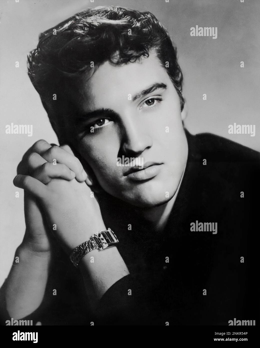 1956 Elvis Presley foto promozionale Foto Stock