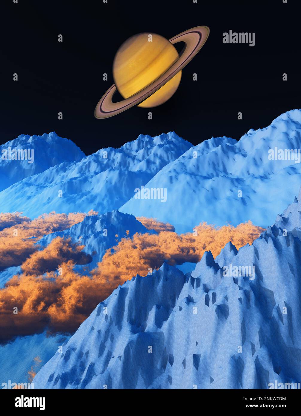 Pianeti extrasolari Foto Stock