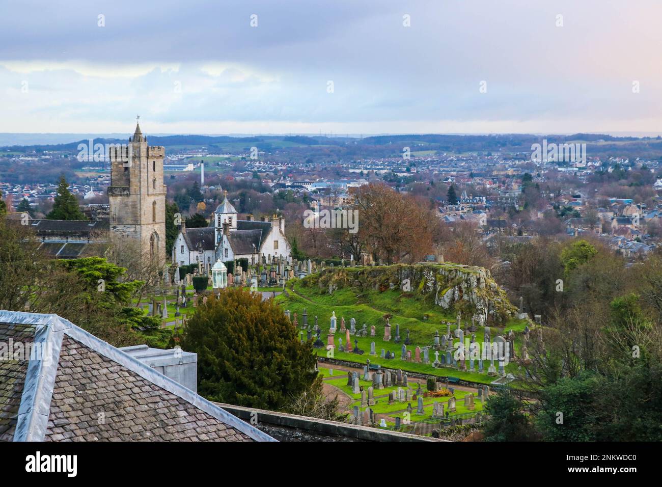 Scozia Stirling City Foto Stock