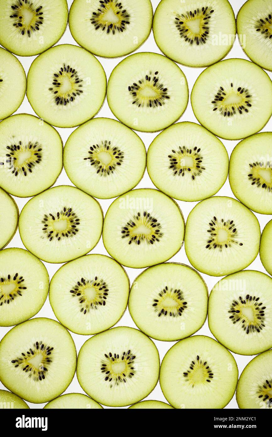 Kiwi, sfondo, sfondo kiwi, frutta, carta da parati, sfondo, sano Foto Stock