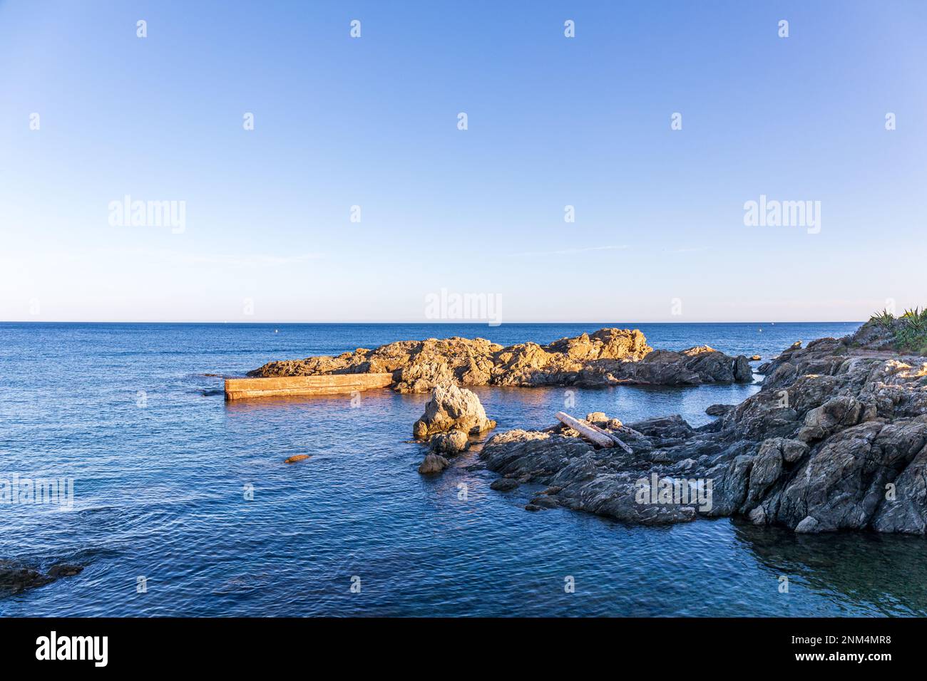 Terreno di allevamento gallo-romano - Les Issambres (Roquebrune sur Argens), Costa Azzurra Foto Stock