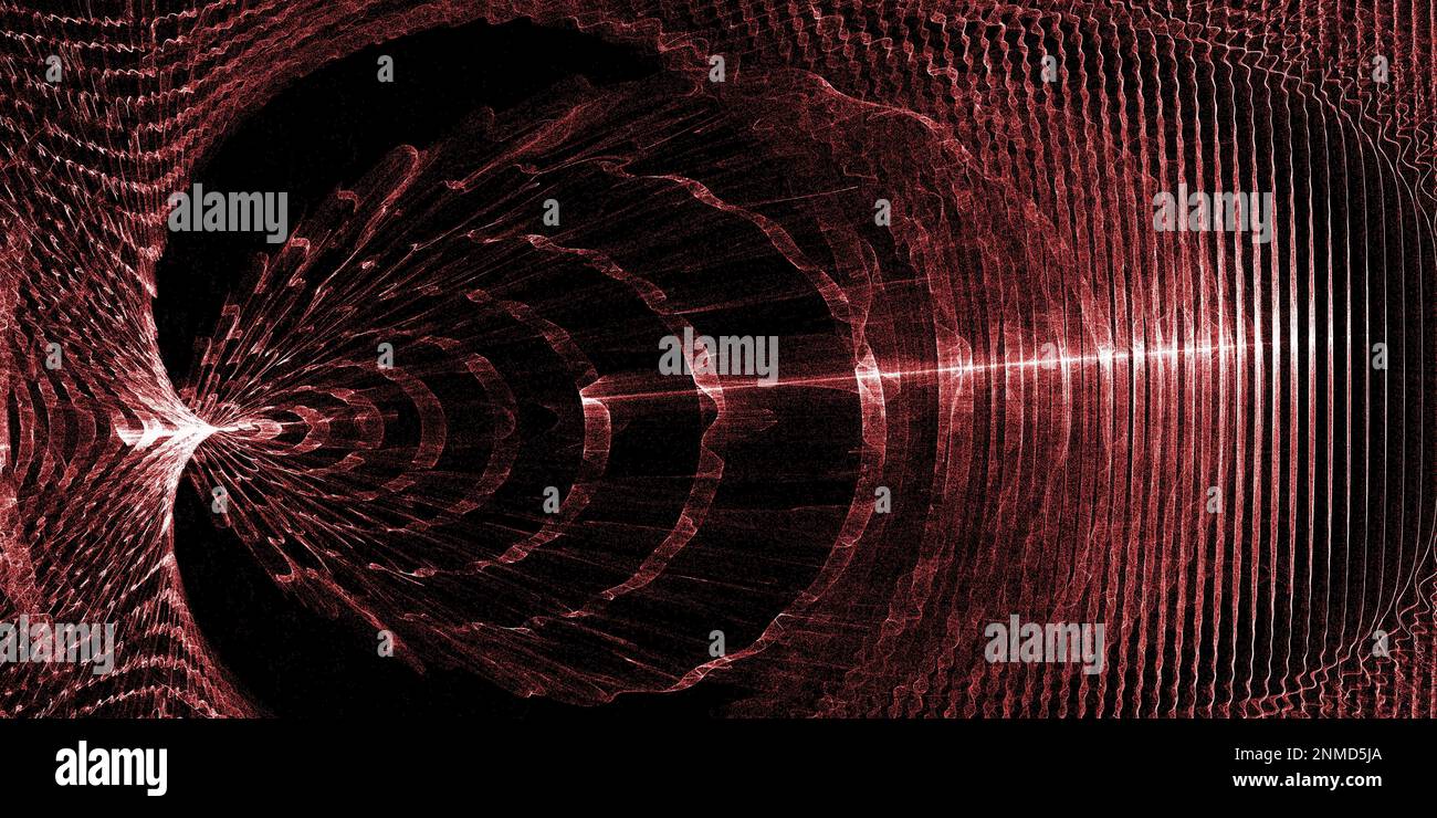 Particelle di rumore di grano. sabbia in forma di onde. Personaggi Chladni Sound. Modelli di vibrazione e risonanza. Tecnologia di base. Rivestimento antipolvere ruvido Foto Stock
