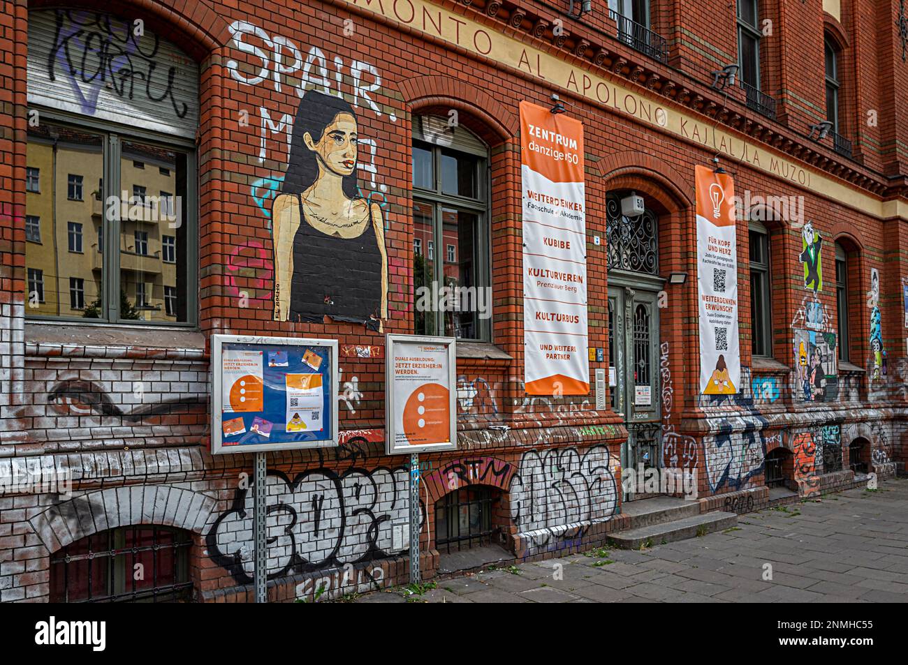 Danziger50 Centro Culturale, Prenzlauer Berg, Berlino, Germania Foto Stock