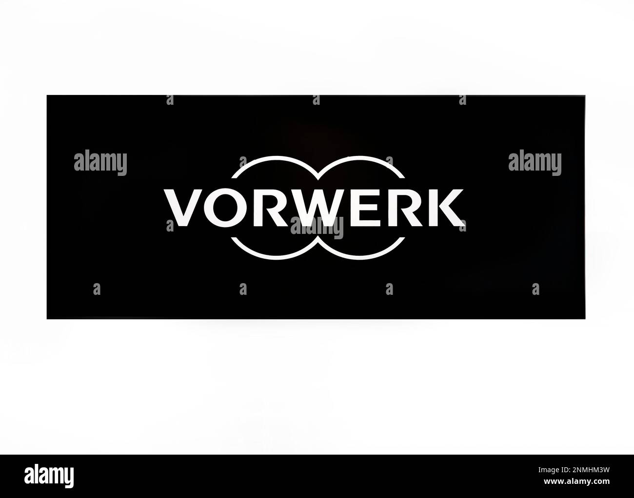 Logo della società Vorwerk Foto Stock