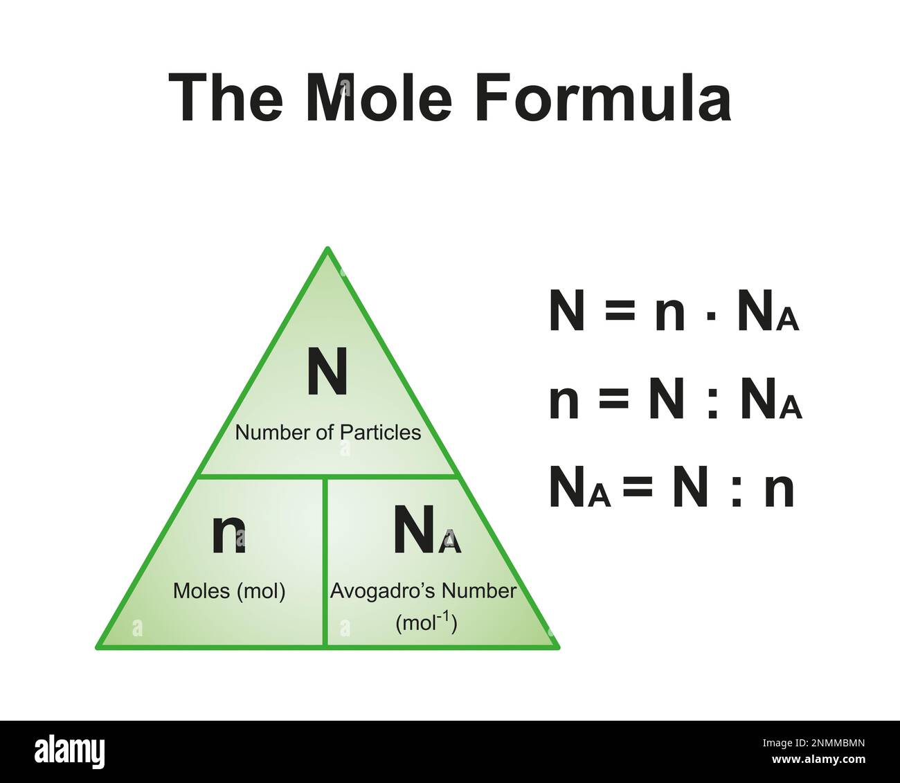 Formula mole, illustrazione Foto Stock