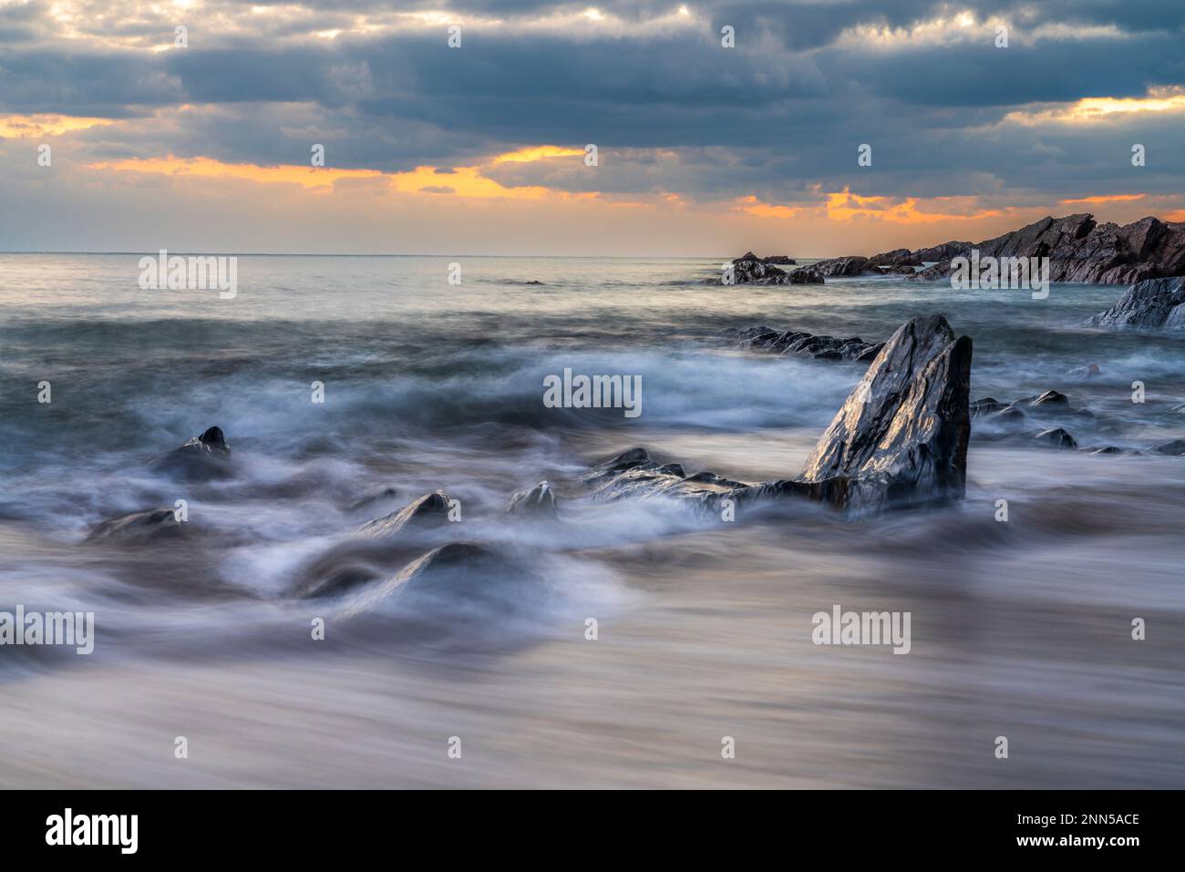 Ayrmer Cove, Devon, Inghilterra, Regno Unito, Europa Foto Stock