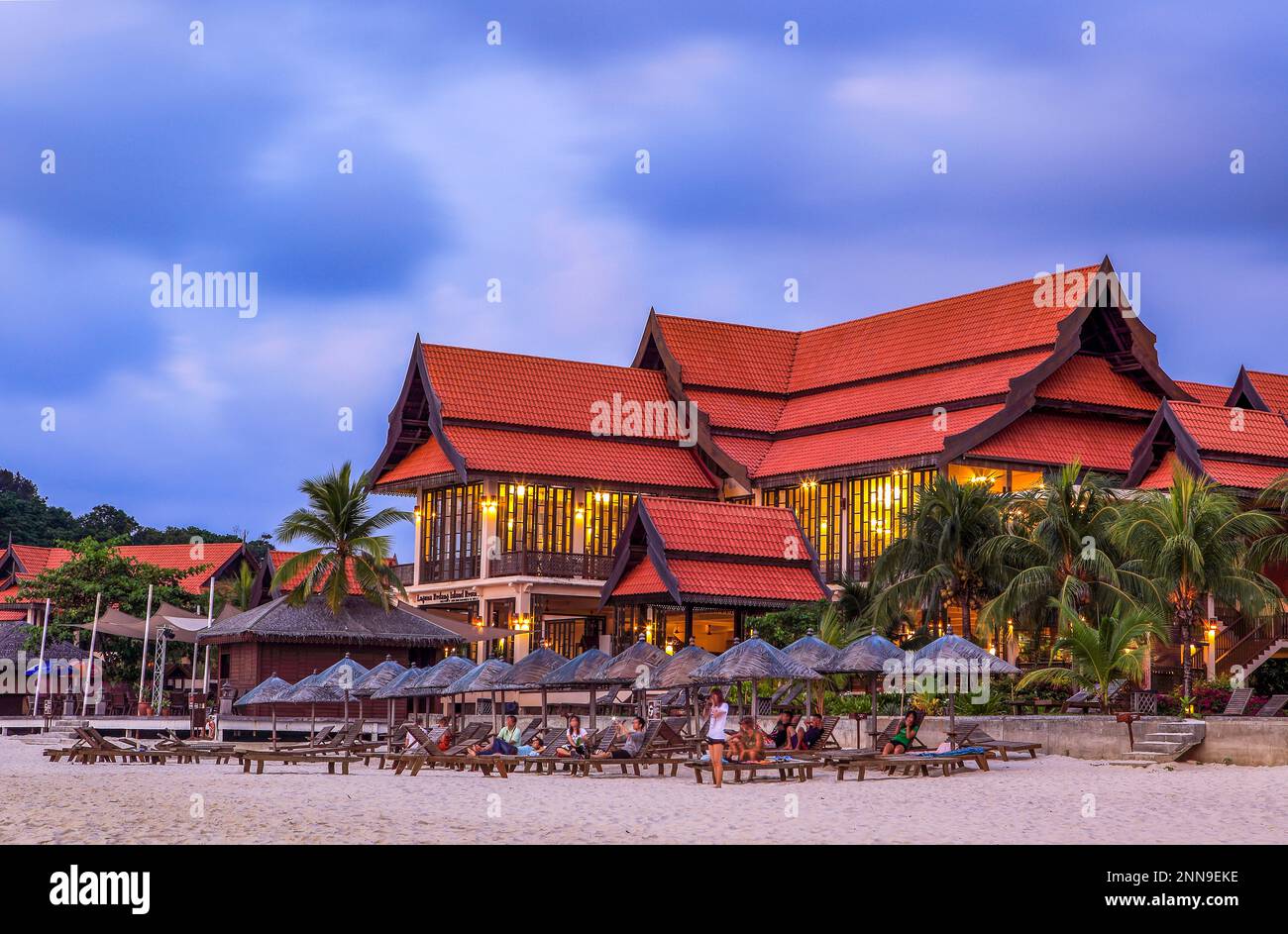 Al Laguna Redang nell'Isola di Redang, Malesia. Foto Stock