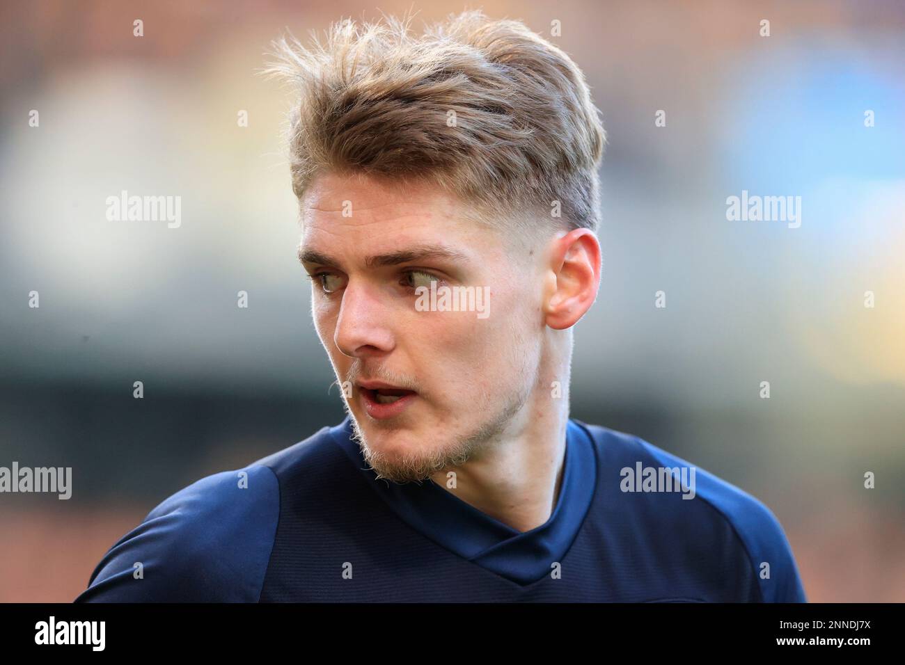 Burnley, Regno Unito. 25th Feb, 2023. Jack Rudoni #22 di Huddersfield Town durante la partita del Campionato Sky Bet Burnley vs Huddersfield Town a Turf Moor, Burnley, Regno Unito, 25th Febbraio 2023 (Photo by Conor Molloy/News Images) a Burnley, Regno Unito il 2/25/2023. (Foto di Conor Molloy/News Images/Sipa USA) Credit: Sipa USA/Alamy Live News Foto Stock